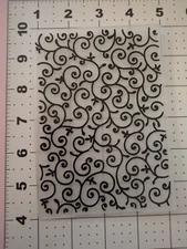 Unbranded embossing Folder Party Wedding Swirl Lace Party Background Christmas 