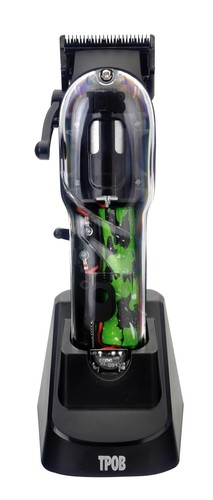 Slime 2 Professional Hair Clippers Collection Black with Splatts - Picture 3 of 9
