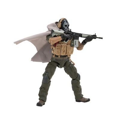 Call of Duty Ghost (Jawbone) - 6.5-inch Articulated Figure with Swappable