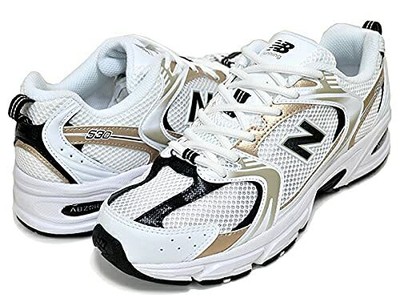 New Balance MR530UNI WIDTH D White Light Gold Metallic Ladies Sneakers  23.5cm | eBay