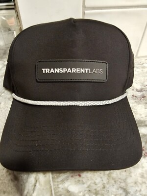 Transparent Snapback B Transparent Labs Hat Cap Snapback Rope ($)