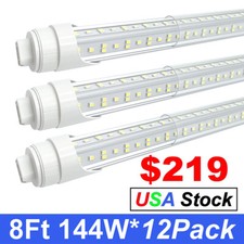 8FT Led Ballast Bypass Bulbs 2 Pin R17D HO Base 144W 8 Foot Led Shop Light No RF