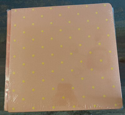 Creative Memories 12x12 Album ~ CITRUS SUMMER (orange w/Stars