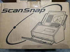 Fujitsu ScanSnap IX500 Document Scanner Black Color Image Document Scan Open Box