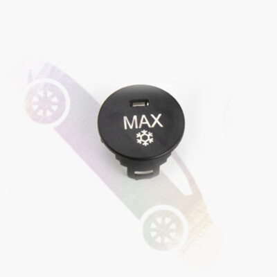 61319250196 Front A/C MAX Speed Switch Button Cap For BMW 5 Series E60 2002-2007