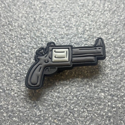 Gun & Bomb Croc Charms - Machine Gun, Grenade, Pistol Shoe Accessories - Picture 5 of 9