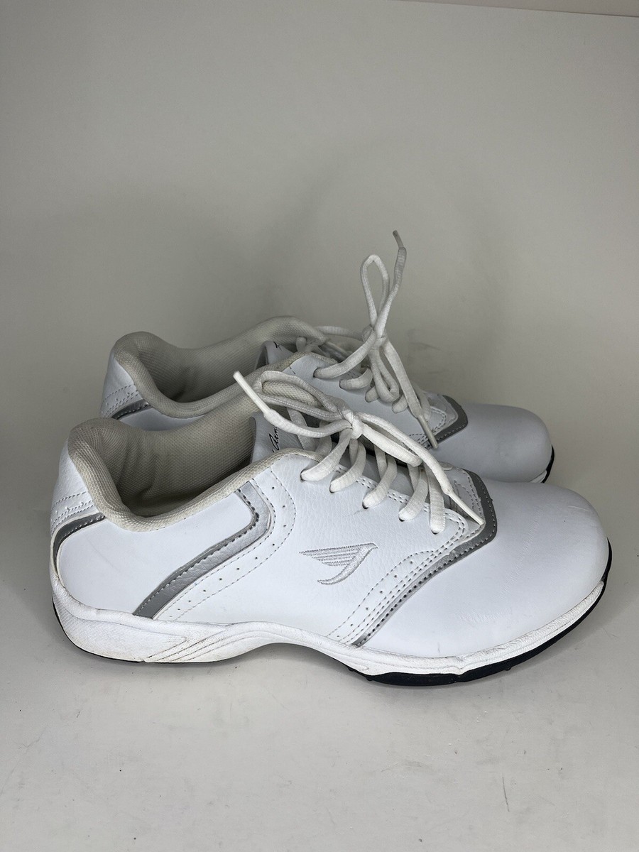 Tommy Armour Golf Shoes Lace Up Women Size White Synthetic Upper