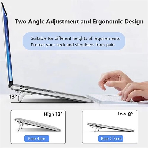 Laptop Stand Mini Portable Holder Foldable Nvisible For Macbook Notebook Br BIBI