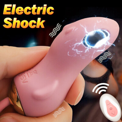 Sex Toy For Women ElectroShock Egg Dildo Clit G-Spot Bullet Vibrator  Massager