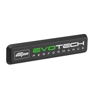 Evotech Performance Ersatz-Kühlerschutzabzeichen - grün (klein rechteckig)