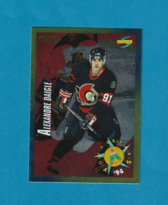1994-95 Score GOLD LINE parallel # 248 Alexandre Daigle OTTAWA SENATORS