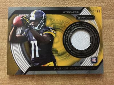 MARKUS WHEATON - 2013 Topps Strata - Jerseys Gold Patch - Serial Number 52/90