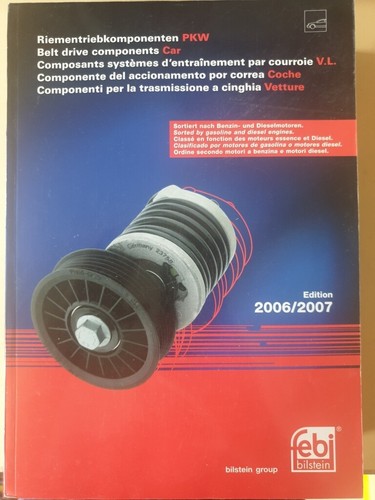 KFZ Riemen Febi Bilstein Katalog vw audi opel nsu pkw werkstatt reparatur hilfe