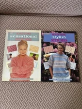 Harmony 2 books - "Knitting Stylish Stitches" & "Knitting Sensational Stitches"