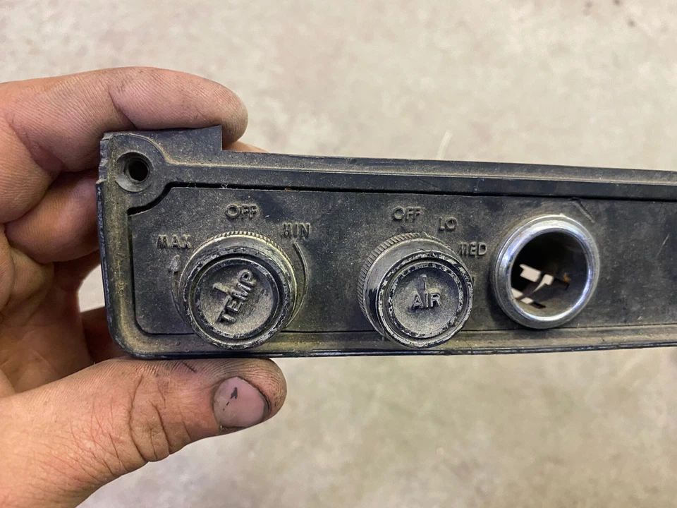 1975-1999 Dodge B150 B250 D150 D250 Heater Climate Switch Temp & Fan #127E - Image 2 of 3