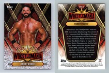 Bobby Roode #WM-24 WWE Champions 2019 Topps WrestleMania Foil Trading Card