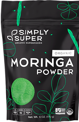 Simply Super Bio Superfoods Moringa Pulver 6 Unzen - Bild 1 von 3