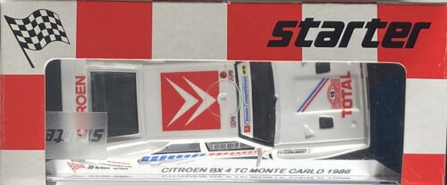 1/43 STARTER R154 CITROEN BX4TC 1986 MONTECARLO #15 ANDURET & PEUVERGNE: NUOVO CON SCATOLA - Foto 2 di 5