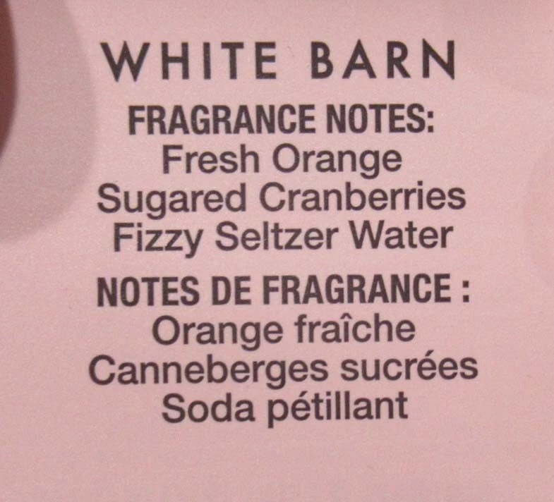 Lote de 5 bombillas de flores de pared White Barn Bath & Body Works SELTZER naranja arándano Foto 4 de 4