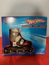 Mattel Hot Wheels In-Line Roller Skates- Youth size 10J-13J: