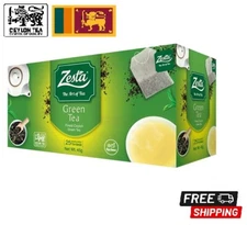 Ceylon Tea Zesta Green Black Tea Quality Flavoured Pure Herbal Drink 100% BOPF