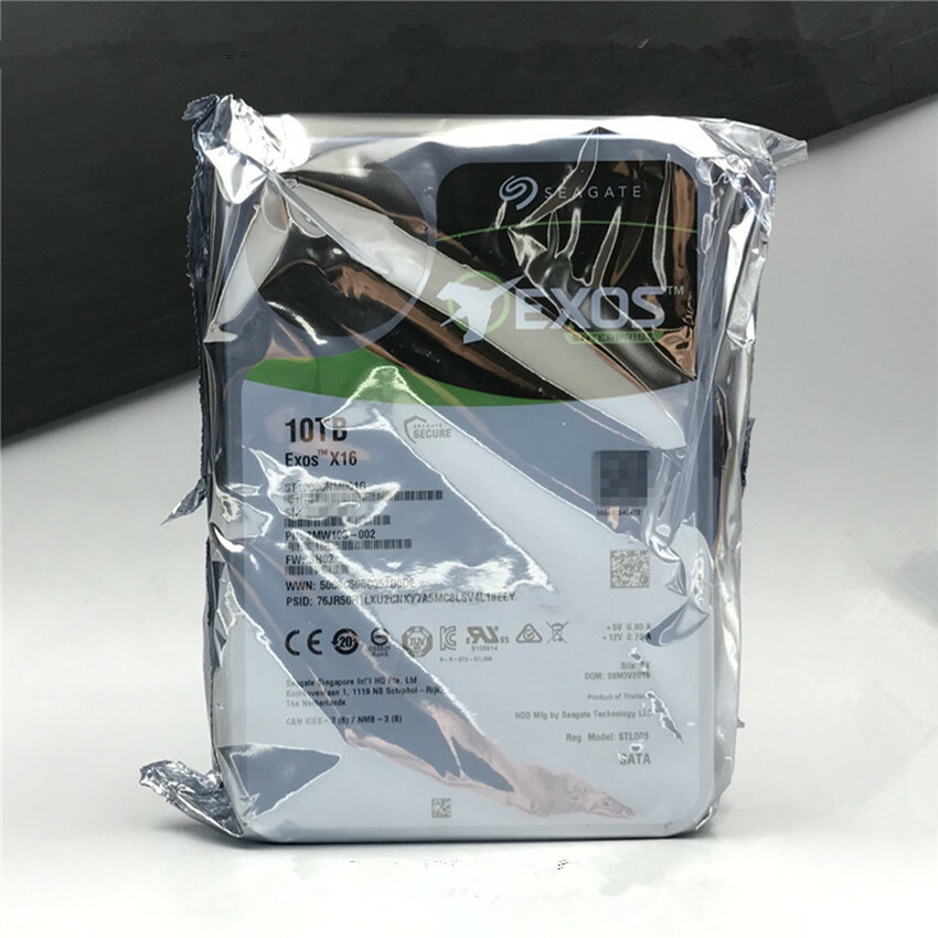 Seagate ST10000NM001G Exos X16 10TB 7.2K SATA 6Gbps 3.5