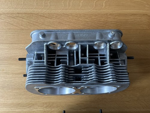 Classic VW Beetle Bus Ghia Air Cooled 1776 cc Twin Port Cylinder Heads 92 90.5mm - Picture 10 of 13