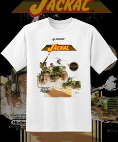 Jackal NES Box art Retro Game shirt  S-6XL! Fast Ship!