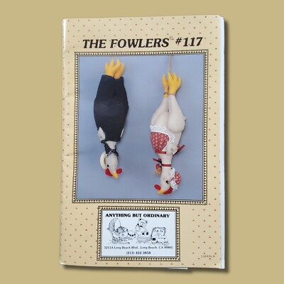 Sewing Pattern ''The Fowlers #117   Cute!