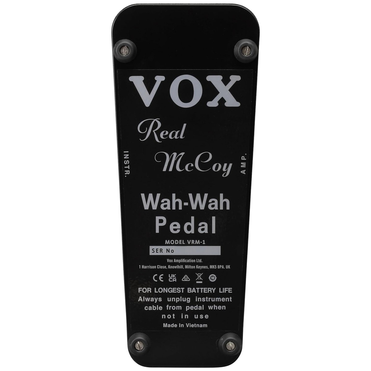 Vox VRM1 Real McCoy Guitar Wah Pedal | eBay Vox VRM1 Real McCoy Guitar Wah Pedal | eBay