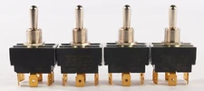 (Lot of 4) Carling Momentary Switch 2229R 10A/250VAC, 15A/125VAC 3/4HP