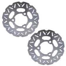Front Pair Brake Discs Rotors for TRX250 EX TRX300EX TRX400 EX X  TRX450 ER  R