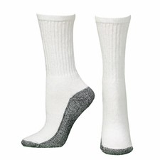 Boot Doctor Men's Super Crew 3 Pack White Socks 0498805
