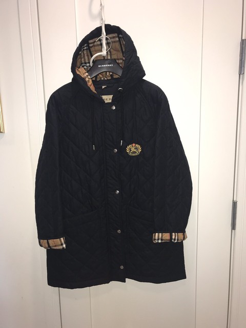 burberry quilted parka