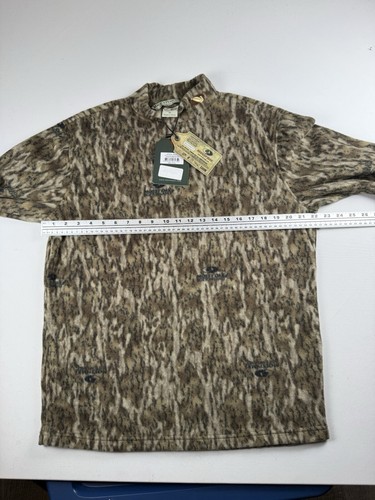 New Mack's Prairie Wings Camo Fleece Jacket Medium Full Zip Hunting - 第 5/6 張圖片