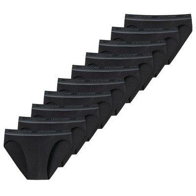 UNCOVER by SCHIESSER Men's Briefs, 10 Pack - Rio Briefs, Single Jersey, Simple...
