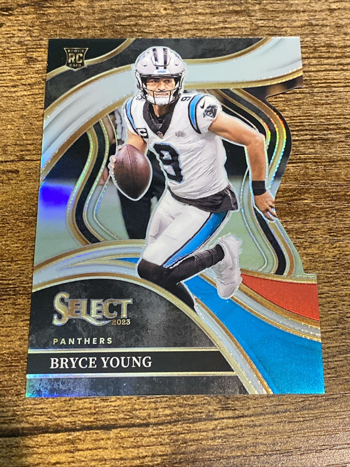 2023 Panini Select Bryce Young #291 Silver Prizm Die-Cut Carolina Panthers Rook…