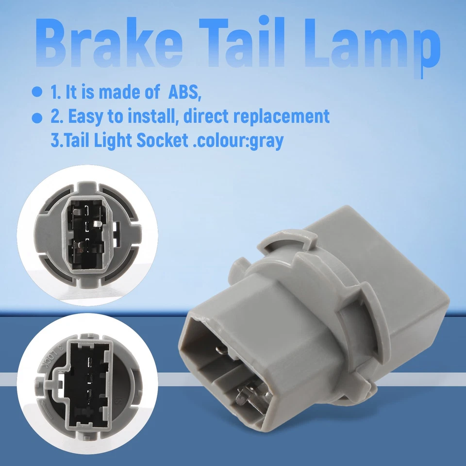 2X Brake Tail Lamp Rear Light Socket Holder for   T20W W 33515-S50-003 P1M59996 - Image 2 of 4