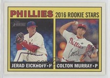 2016 Topps Heritage Rookie Stars Colton Murray Jerad Eickhoff #173 0f6