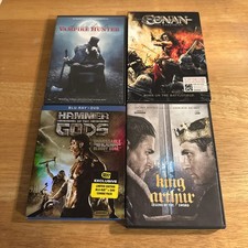 Abraham Lincoln:vampire hunter, Conan the barbarian, hammer of the gods (4 DVDs)