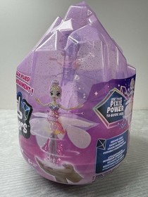 Hatchimals Pixies Purple CRYSTAL FLYERS Flying Figure Egg / NEW