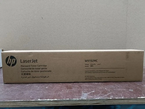 Original Managed Toner Cartridge W9192MC Yellow for HP MFP E77822
