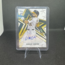 Topps 2026 Series 1 Baseball Stars Rookie Auto Carlos Cortes Athletics #BSA-CCO