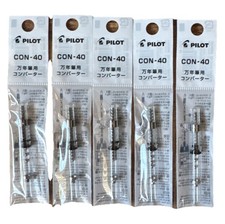 Lot Of 5 Five Pilot CON-40 Fountain Pen Converters Made In Japan