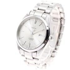 OMEGA SEAMASTER AQUA TERRA 2517.30 39mm SS Silver Dial Date Quartz #C1996