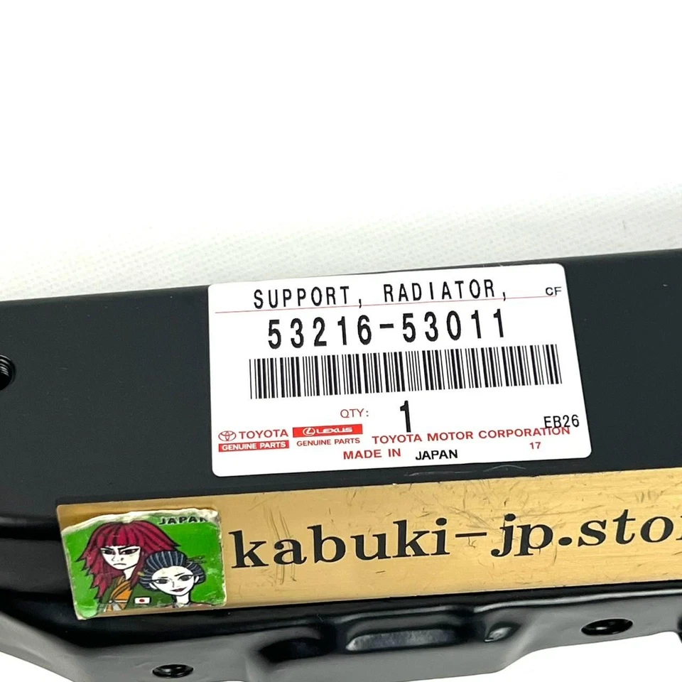 Barra de amarre superior soporte radiador Toyota Altezza Lexus 01-05 IS300 OEM Foto 2 de 4