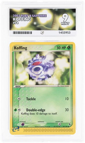 Koffing graded ACE 9 for sale on eBay
