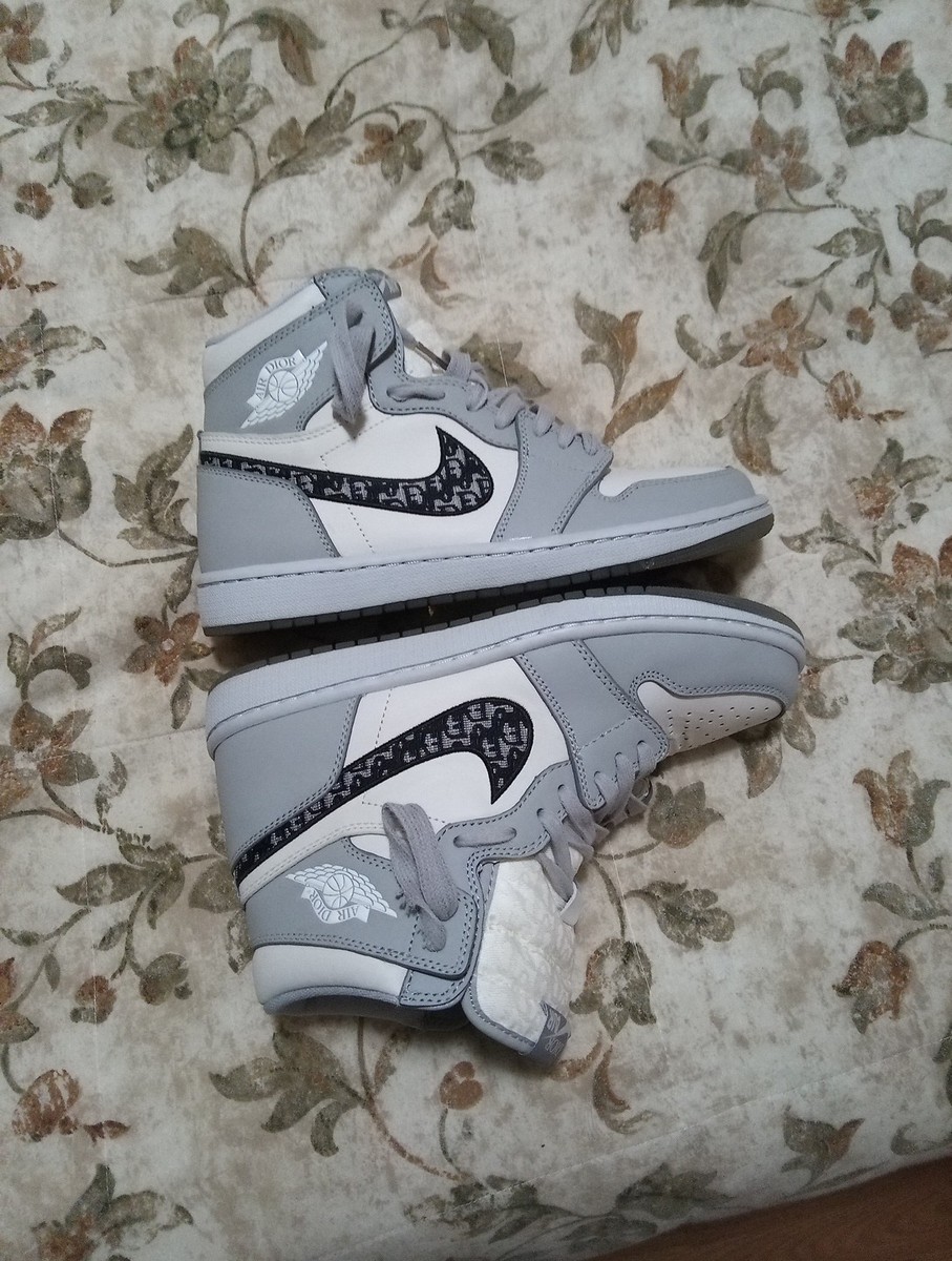 Size 9 Air Jordan Dior Air Jordan 1 Retro High | eBay