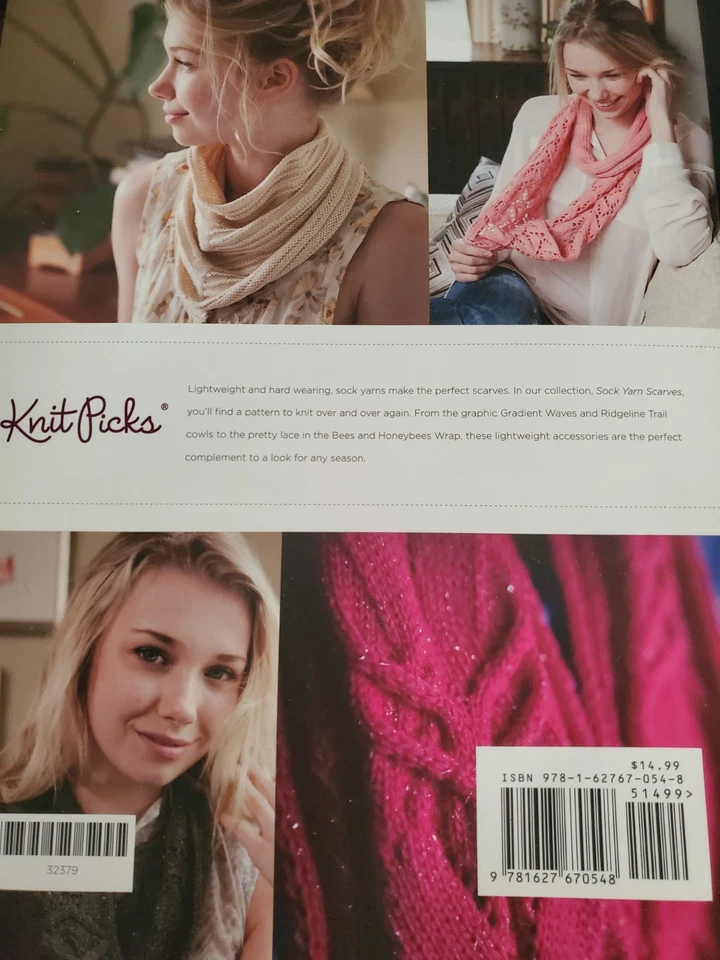 KNIT PICKS SOCK YARN SCARVES - Image 3 of 4