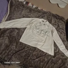 Vintage Tshirt Long Sleeve 3 Polar Bears Dancing Xl Mens Shimmer Iceberg 2 Side